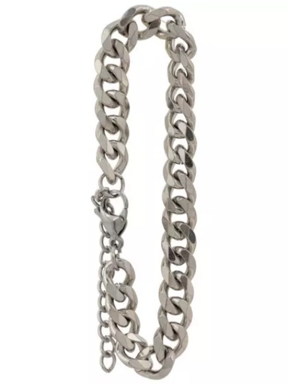 New the Jewelry Shoppe Stainless Steel Chain Bracelet - 9m